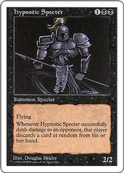 1998 Magic the Gathering Anthologies #NNO Hypnotic Specter Front