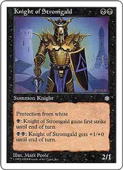 1998 Magic the Gathering Anthologies #NNO Knight of Stromgald Front