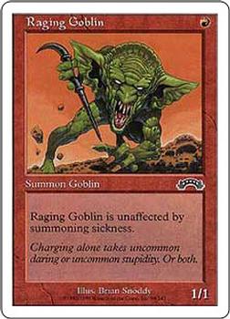 1998 Magic the Gathering Anthologies #NNO Raging Goblin Front