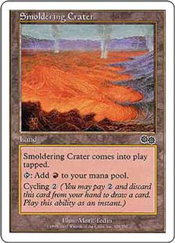 1998 Magic the Gathering Anthologies #NNO Smoldering Crater Front