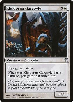 2006 Magic the Gathering Coldsnap #10 Kjeldoran Gargoyle Front