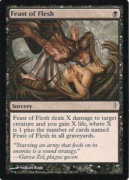 2006 Magic the Gathering Coldsnap #56 Feast of Flesh Front