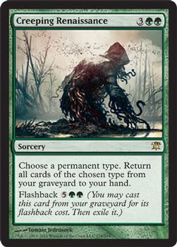 2011 Magic the Gathering Innistrad - Foil #174 Creeping Renaissance Front