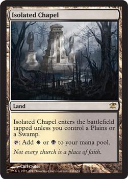 2011 Magic the Gathering Innistrad - Foil #242 Isolated Chapel Front