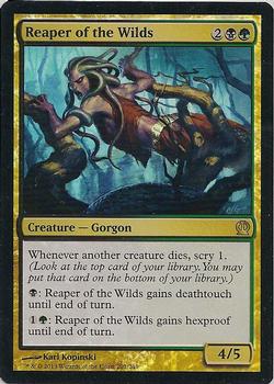 2013 Magic the Gathering Theros - Foil #201 Reaper of the Wilds Front