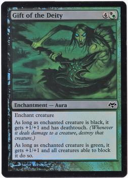 2008 Magic the Gathering Eventide - Foil #122 Gift of the Deity Front