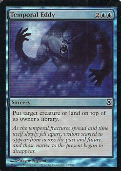 2006 Magic the Gathering Time Spiral - Foil #85 Temporal Eddy Front