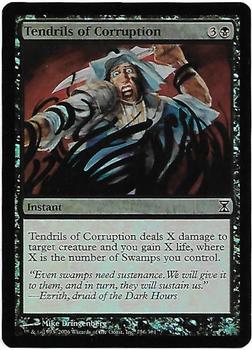 2006 Magic the Gathering Time Spiral - Foil #136 Tendrils of Corruption Front