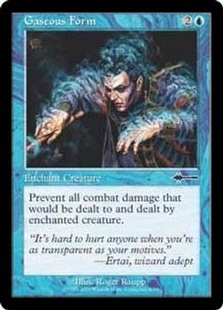 2000 Magic the Gathering Beatdown #8/90 Gaseous Form Front