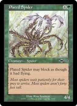 2000 Magic the Gathering Beatdown #59 Plated Spider Front