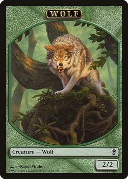 2014 Magic the Gathering Conspiracy - Tokens #7/9 Wolf Front