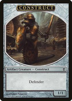 2014 Magic the Gathering Conspiracy - Tokens #8/9 Construct Front