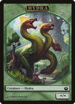 2014 Magic the Gathering Journey Into Nyx - Tokens #4/6 Hydra Front