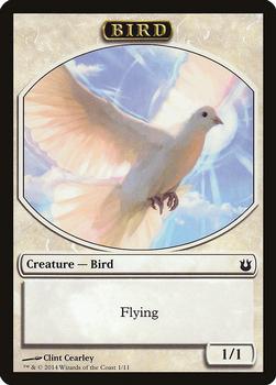 2014 Magic the Gathering Born of the Gods - Tokens #1/11 Bird Front