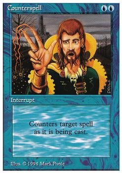 1994 Magic the Gathering Revised Edition (Summer Magic) #NNO Counterspell Front
