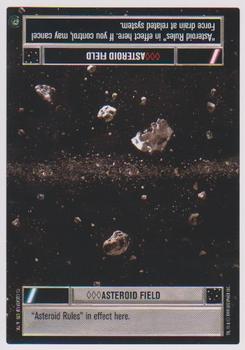 1999 Decipher Star Wars CCG Dagobah Unlimited #NNO Asteroid Field Front
