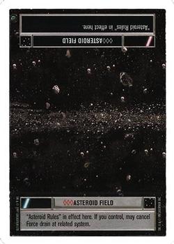 1999 Decipher Star Wars CCG Dagobah Unlimited #NNO Asteroid Field Front