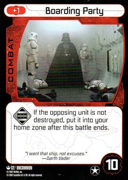 2007 Star Wars Pocketmodel TCG - Specials #S2 Boarding Party Front