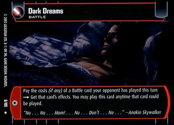 2003 Wizards of the Coast Star Wars: Jedi Guardians #6 Dark Dreams Front
