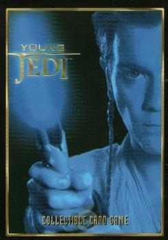 1999 Decipher Young Jedi: Menace of Darth Maul (German Version) #1 Obi-Wan Kenobi, Yunger Jedi Back