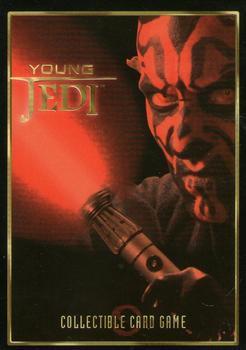 1999 Decipher Young Jedi: Menace of Darth Maul (German Version) #76 Jabba the Hutt, Übler Verbrecherboss Back