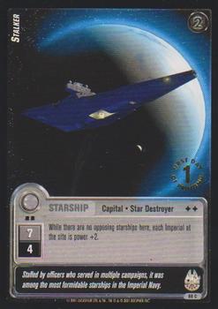 2001 Decipher Jedi Knights TCG: Premiere - First Day of Printing #88 Stalker Front