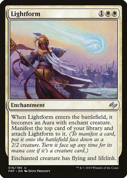 2015 Magic the Gathering Fate Reforged #16 Lightform Front