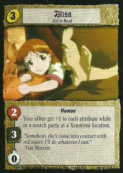 2005 Fullmetal Alchemist Blood & Water TCG #33 Alisa, Girl in Need Front