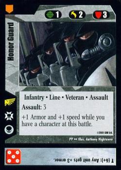 2001 Warhammer 40,000 TCG: Battle for Pandora Prime #NNO Honor Guard Front