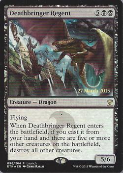 2015 Magic the Gathering Dragons of Tarkir #096 Deathbringer Regent Front