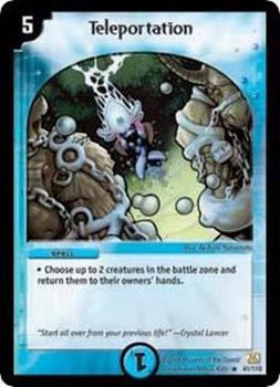 2004 Wizards of the Coast Duel Masters #41 Teleportation Front