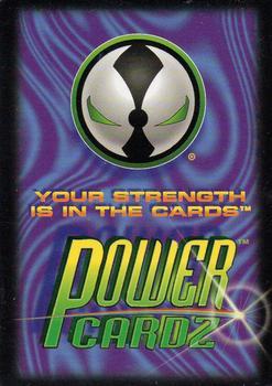 1995 Spawn Power Cardz CCG #154 Holy Light Back