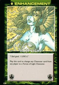 1995 Spawn Power Cardz CCG #154 Holy Light Front