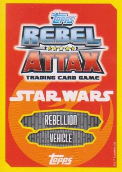 2015 Topps Star Wars Rebel Attax #19 The Ghost Back