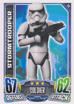 2015 Topps Star Wars Rebel Attax #35 Stormtrooper Front