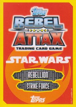 2015 Topps Star Wars Rebel Attax #94 Strike Force - Rebellion Back