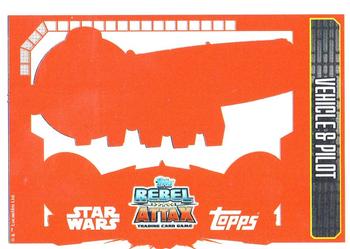 2015 Topps Star Wars Rebel Attax #135 Imperial Freighter / Agent Kallus Back