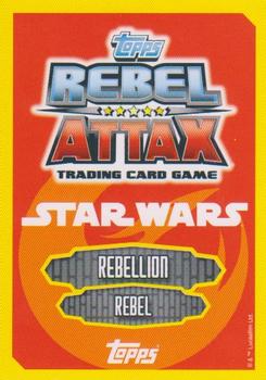 2015 Topps Star Wars Rebel Attax #139 Ezra Bridger Back