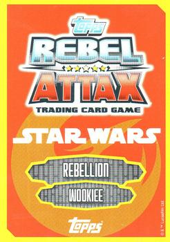 2015 Topps Star Wars Rebel Attax #146 Wullffwarro Back