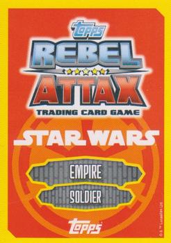 2015 Topps Star Wars Rebel Attax #151 Stormtrooper Back
