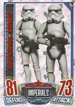 2015 Topps Star Wars Rebel Attax #182 Imperial Army Front