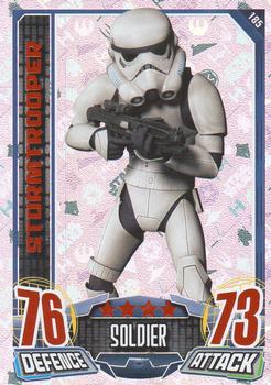 2015 Topps Star Wars Rebel Attax #185 Stormtrooper Front