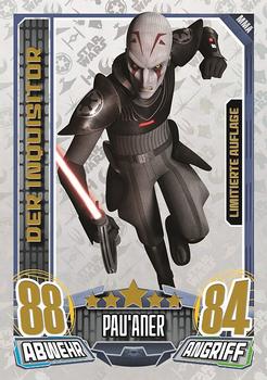 2015 Topps Star Wars Rebel Attax - Limited Edition #MMA The Inquisitor Front