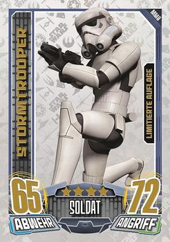 2015 Topps Star Wars Rebel Attax - Limited Edition #MMB Stormtrooper Front