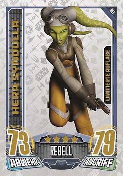 2015 Topps Star Wars Rebel Attax - Limited Edition #MT Hera Syndulla Front