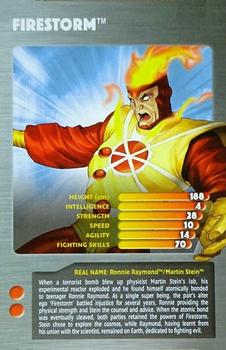 2005 Top Trumps Specials DC Super Heroes 1 #NNO Firestorm Front