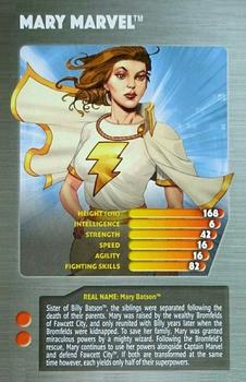 2005 Top Trumps Specials DC Super Heroes 1 #NNO Mary Marvel Front