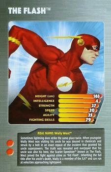 2005 Top Trumps Specials DC Super Heroes 1 #NNO The Flash Front