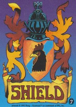 1995 FPG Guardians #NNO Shield [Ploog's Chicken, 07] (3) Front