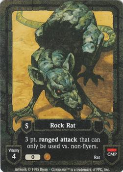 1995 FPG Guardians #NNO Rock Rat Front